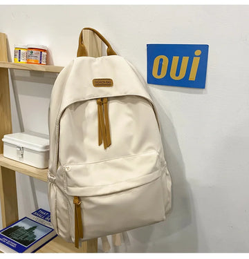 Kylethomasw Women Backpack School Bag for Teenagers Girls Nylon Leisure Campus College Student Bagpack